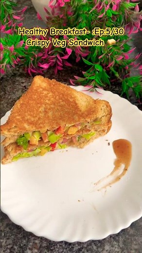 Ultimate Crispy Veg Sandwich Recipe 🥪 Quick & Delicious #recipe