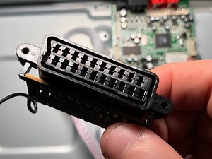 Repair scart DVD connector
