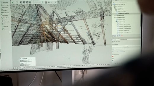 Punktwolkenimport in Archicad