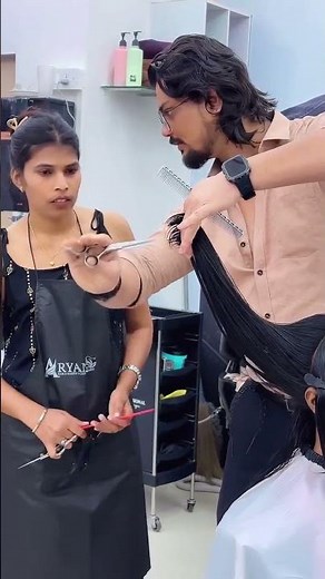 Easy Hair cut Technic by Aryan Sir￼