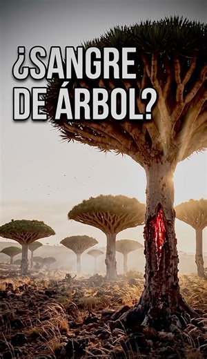 El árbol que parece sangrar | El increíble misterio del Árbol de Sangre de 🐉Dragón