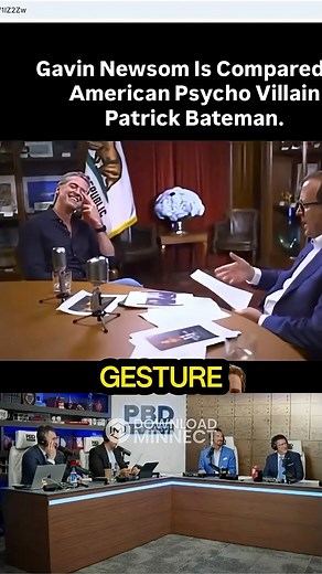 Gavin Newsom Responds to Being Called The Real Life Patrick Bateman | Valuetainment