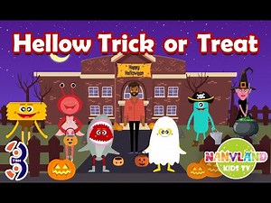 Hello, Trick Or Treat? | Knock Knock Nursery Rhymes & Kids Songs | Halloween Song for Kids Cartoon