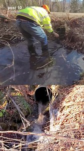 41K views · 581 reactions | Opening Up Culvert Pipe. Watching It Flow | Post 10 | Facebook