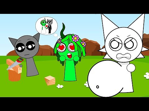 Wenda's Revenge Vineria Blueberry 🫐 Inflation Love Triangle Gone WRONG (Sprunki Blueberry Inflation)