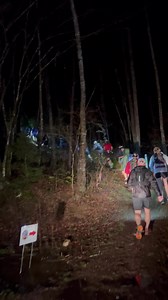 The 2023 Georgia Death Race is off to a wet start! now for a miserable 2100 Ft climb up to Coosa Bald over 4.4 miles. Follow the race live Runbumtours.com | Run Bum