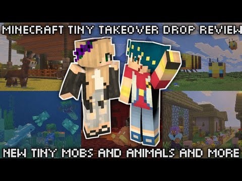 Minecraft Pocket-Edition v1.26.12 Review! New Tiny Mobs and More! ‪@lucynika5525‬
