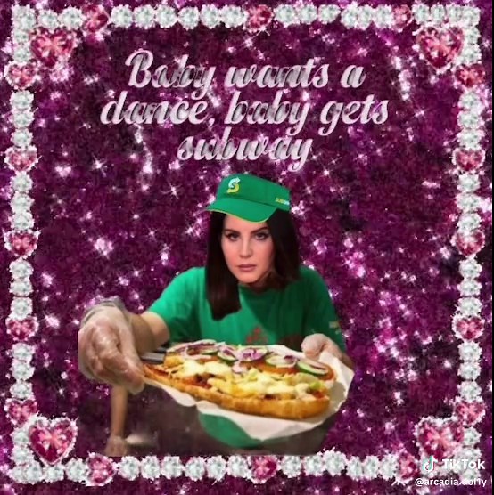 Unhearing Lana Del Rey's Subway Sandwich Meme
