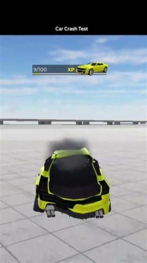 Too much damage? 😱 Car Crash Sim vs Reality (Inspired by BeamNG.Drive)