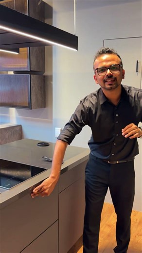 Smart Kitchen Concept | Latest Technology | Touch Mechanism | modular kitchen design | Fayiz Roomy