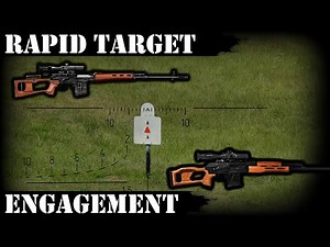 Rapid Target Engagement with PSL 54 or SVD Type rifles