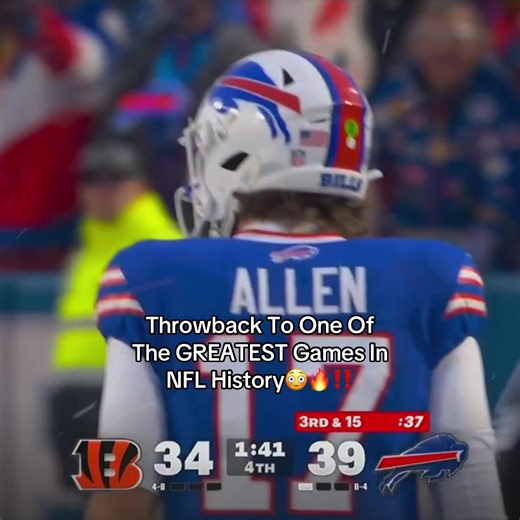Epic Throwback: Bills vs. Bengals NFL Shootout Highlights