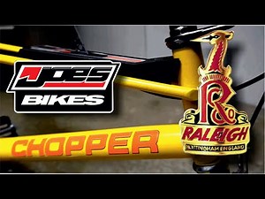 Chopper Mk2 Fizzy Yellow Renovation and Rebuild