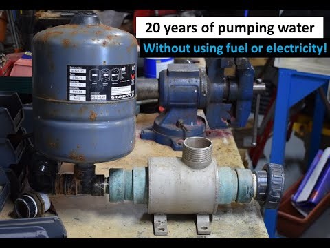 Ram Pump 20yo Papa pump getting serviced