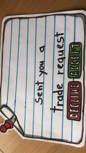 Was this fair? #adoptme #papertrade #tradewithme #pets #draw #happy #foryoupage #foryoupage #fyp #viral #roblox