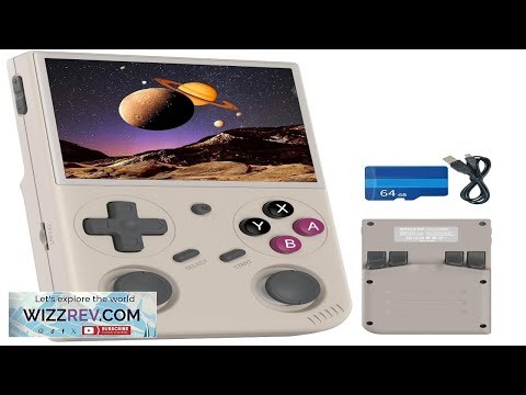 G350 Retro Game Console Linux System RK3326 G350 Handheld Game Console Built in 64G