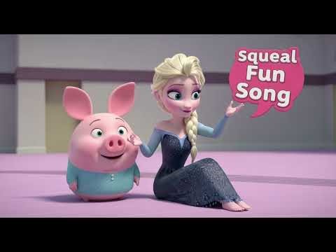 Elsa with Snort Snort Hop — Piglet Fun Fiesta