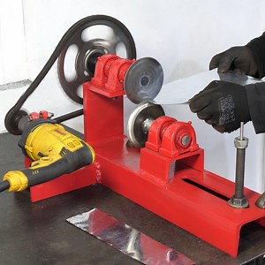 286K views · 4.4K reactions | Homemade Electric Sheet Metal Cutting...