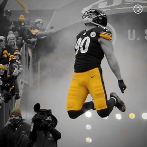 T.J. out here making NFL history 😤 🎥: See more highlights on http://steelers.com | Pittsburgh Steelers