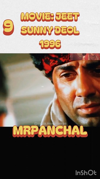 #Sunny Deol का दिल छू लेने वाला Scene ❤️ | Jeet (1996) | Karan का Emotional Scene | Bollywood