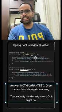 Spring boot interview questions #backenddeveloper #javaprogrammer #javadeveloper