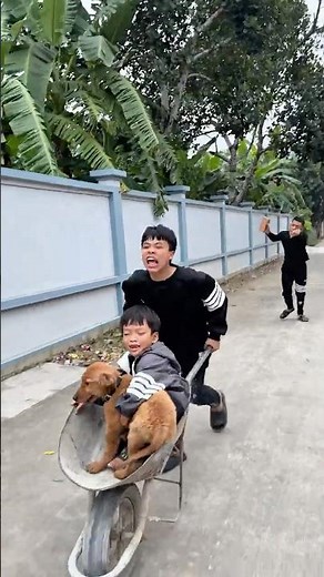Smart Baby Heroically Saves a Puppy From a Dangerous Predator#dog #lovedog #pets