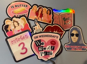 Mean Girls Sticker Pack: Movie Quote Decals - Waterproof Vinyl - Etsy
