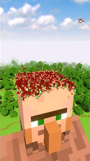 1 To 25000 Emeralds Vs Minecraft Villager #minecraft #teardown