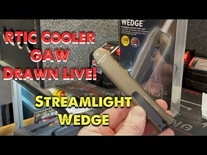 Joe’s AllStar Tools: StreamLight Wedge and RTIC Cooler GAW ! Live Today! See Who Wins It! | ARO News