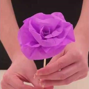 💐DIY Bouquet de fleurs en papier
