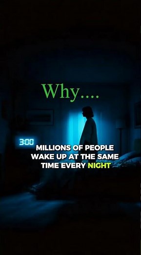 The Real Reason You Wake Up at 3:00 AM | Shocking Science. #sciencefacts