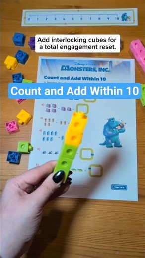 Counting to 20 Made Fun With Disney Pixar's Monsters, Inc 👁️