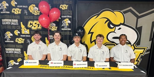 Five CSI baseball players sign to four-year programs