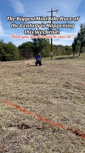 Get ready for the most epic mini bike race of the year, happening this weekend! Don’t miss out on all the adrenaline, excitement, and unforgettable moments. Mark your calendar, bring your crew, and let’s make this one for the books! 🏁💥 #MiniBikeRace #EpicEvent #WeekendVibes📅 Mark your calendars for Saturday, November 9th, 2024, in Graford, Texas! Join us for: • Junior Race at 10:00 AM • Main Event at 12:00 PM🌲 FREE tent and RV camping from Friday, November 8th through Sunday, November 10th, 