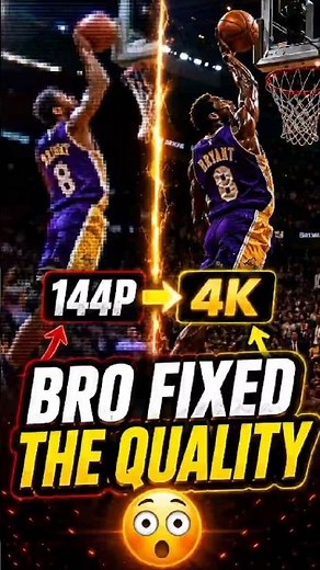 The Evolution of NBA Highlights: From 144p Pixels to 4K Masterpieces! 🏀🔥