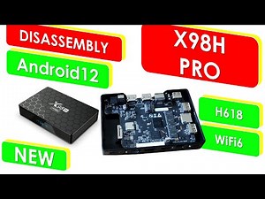 TV BOX X98H Pro Android 12 Disassembly