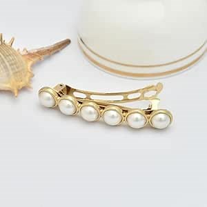 Hair Accessories, Pearl Hairpins, Simple Vintage Versatile Spring Clips, Hairpins