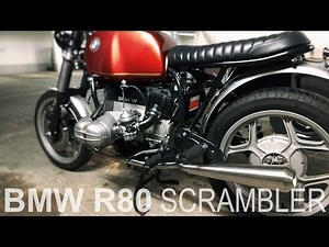 BMW R80 Scrambler Umbau 🏍️ - Hattech Gunball Auspuff Einbau - Videonauts