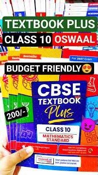 Class 10 Oswaal Question Bank v/s Textbook Plus Full Review🔥 Class 10 Best Reference Books for Board