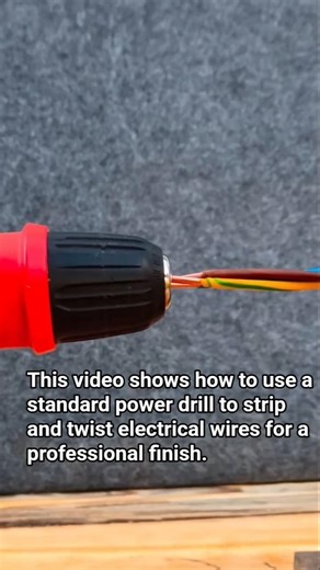 How to Twist Multiple Wires Fast Using a Drill