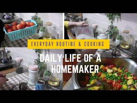 Daily Routine of a Homemaker | Simple Cooking & Daily Life