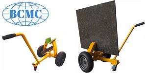 [Hot Item] Glass/Slate/Marble Stone Slab Heavy Duty Transfer Dolly Trolley Safety Hand Self Locking Carry Moving