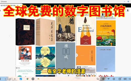 号称全球最大免费的数字图书馆，我们看看里面都有什么？