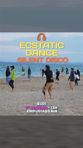 💃🏻🕺🏻✨Oui, on commence l'année en dansant ! Pour vivre pleinement les premières heures de cette nouvelle année, au rythme de la nature, en sentant l'air, les éléments… Je vous invite le 1er janvier à 13h à une Ecstatic Dance avec casques, sur la plage du Golf de Roses (en Espagne, à 1h10 de Perpignan)! 🌊 🗓️ Jeudi 1er janvier - de 13h à 14h30, Plage de Rubina, Empuriabrava Participation : 15 € Venez porter une tenue confortable pour danser et une bouteille d'eau. Après la danse, nous partage