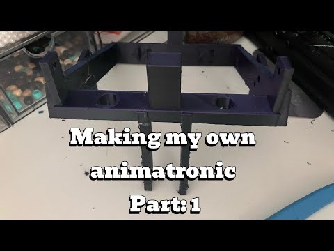 Making my own animatronic part: 1
