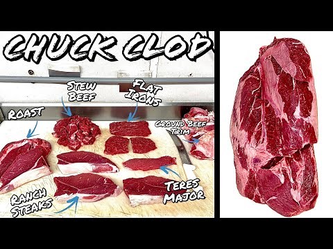 How to Butcher Beef Chuck Shoulder Clod