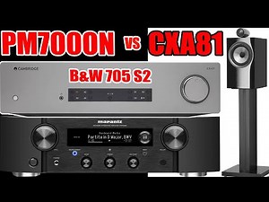 One of the Best Amps for B&W 705 S2? [Sound Battle] B&W 705 S2 vs Cambridge Audio CXA81 W/B&W 705 S2