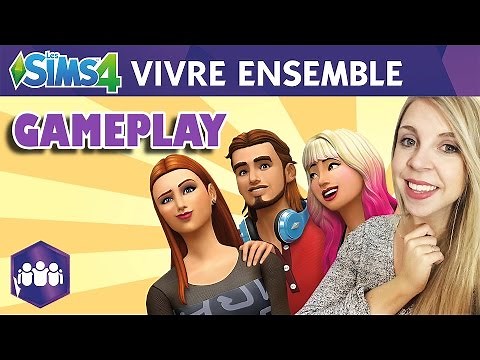 Les Sims 4 Vivre Ensemble Gameplay par Pixia