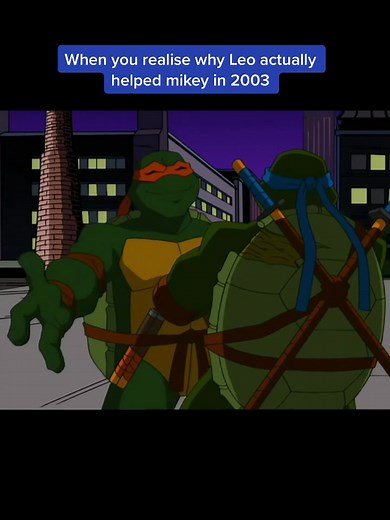 Understanding Leo's Actions: A 2003 TMNT Analysis