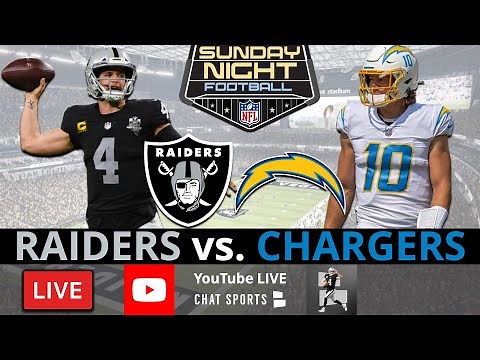 Raiders vs. Chargers Live Streaming Scoreboard, Free Play-By-Play, Highlights, Stats | NFL Week 18